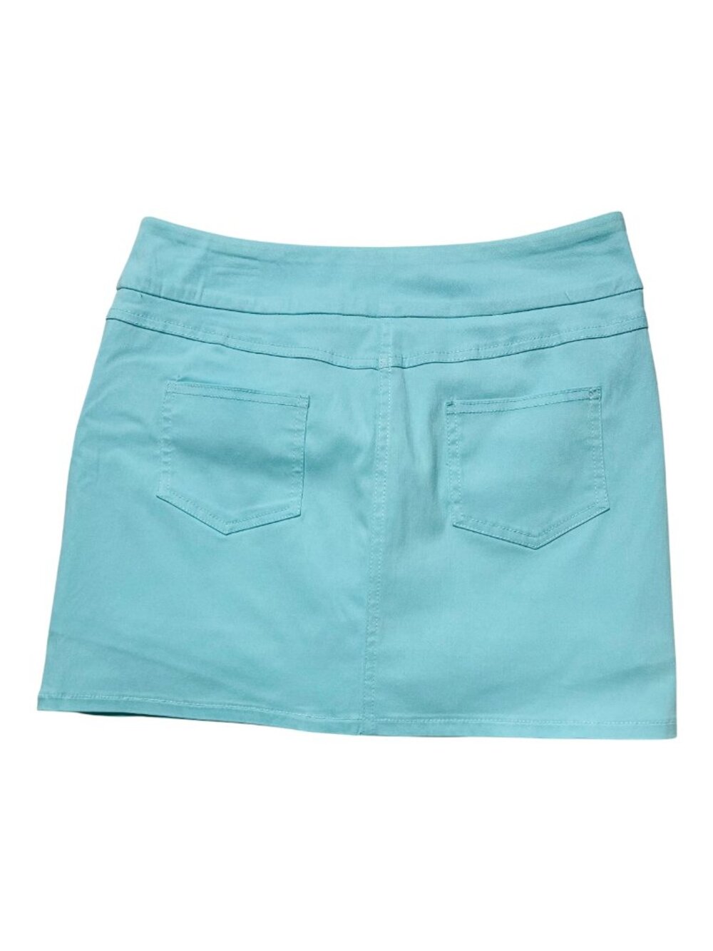 Women's Summer Skort With Lining, 4 Pockets, Pull-On, Attyre New York, Size 4 - Picture 3 of 6